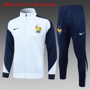 Tute Calcio Bambino Francia 2024 2025 Blu