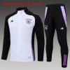 Tute Calcio Bambino Germania 2024 2025 Bianco Nero