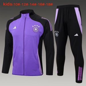 Tute Calcio Bambino Germania 2024 2025 Porpora Nero