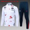 Tute Calcio Bambino Paris Saint Germain 2024 2025 Bianco Rosso
