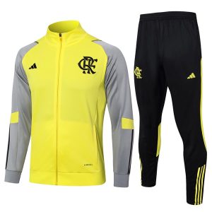Tute Calcio Flamengo 2024 2025 Grigio Giallo