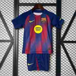 Maglia Calcio FC Barcellona Set Bambino Prima 2025 2026
