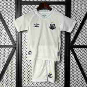 Maglia Calcio Santos Set Bambino Prima 2025 2026