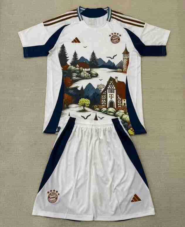 Maglia Calcio Bayern Monaco Set Bambino Concetto 2025 2026