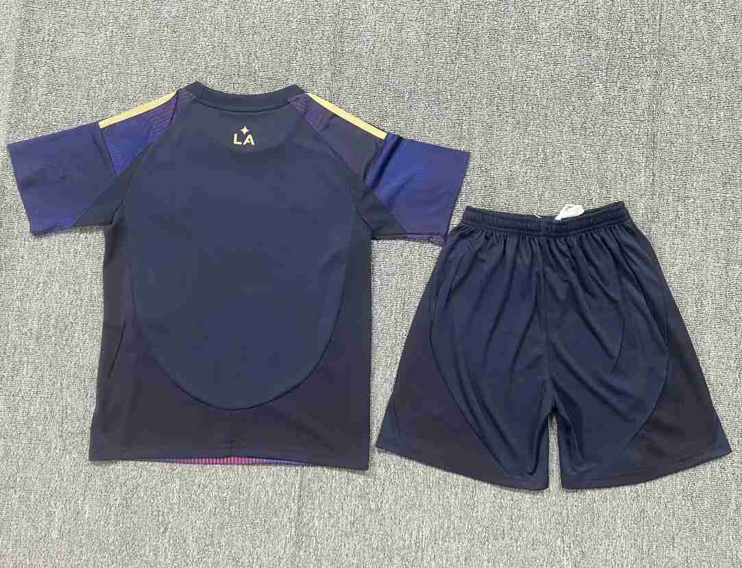 Maglia Calcio Los Angeles Galaxy Set Bambino Away 2025 2026_1