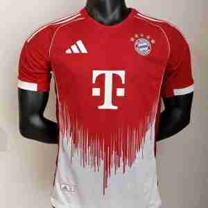 Maglietta Calcio Prima Bayern Monaco 2025 2026 – Versione Giocatore