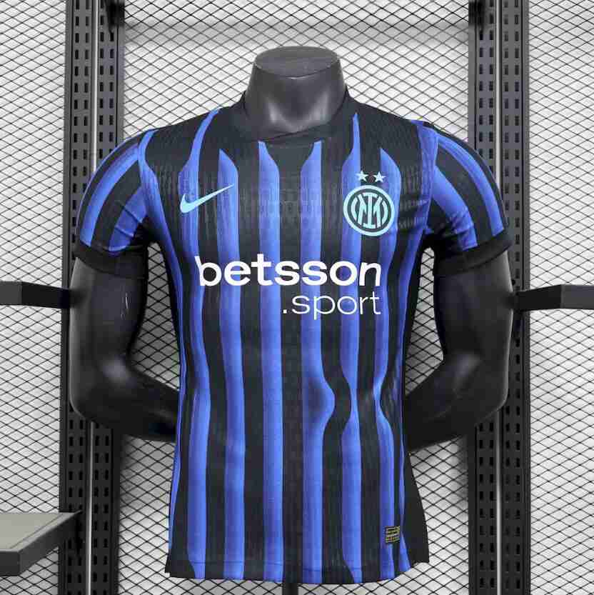 Maglietta Calcio Prima Inter Milan 2025 2026 – Versione Giocatore