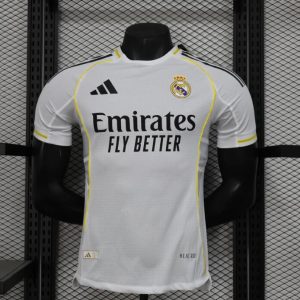 Maglietta Calcio Prima Real Madrid 2025 2026 – Versione Giocatore