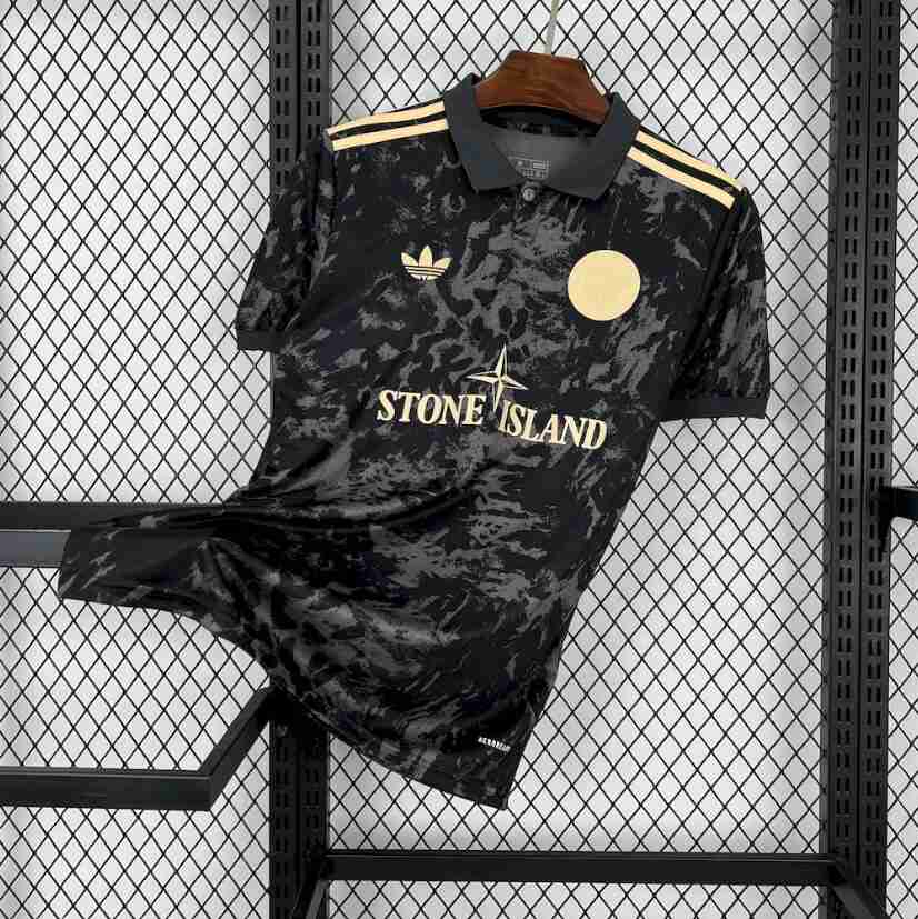 Thailandia Maglietta Calcio Ajax X Stone Island 2025 2026