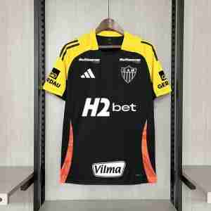 Thailandia Maglietta Calcio Formazione Atletico Mineiro 2025 2026 Nero