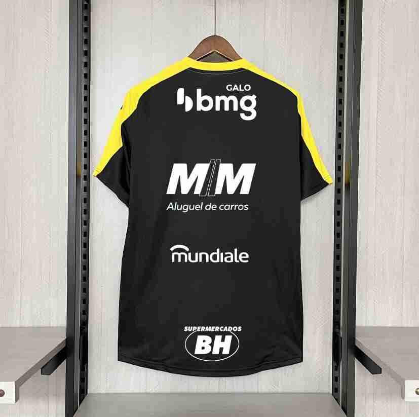 Thailandia Maglietta Calcio Formazione Atletico Mineiro 2025 2026 Nero_1