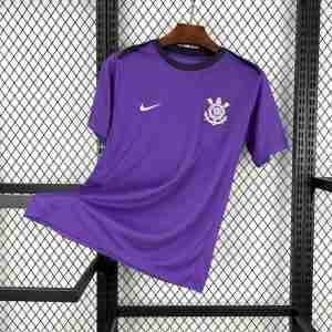 Thailandia Maglietta Calcio Pre-Partita Corinthians Paulista 2025 2026
