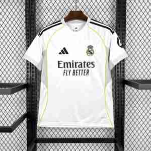 Thailandia Maglietta Calcio Prima Real Madrid 2025 2026