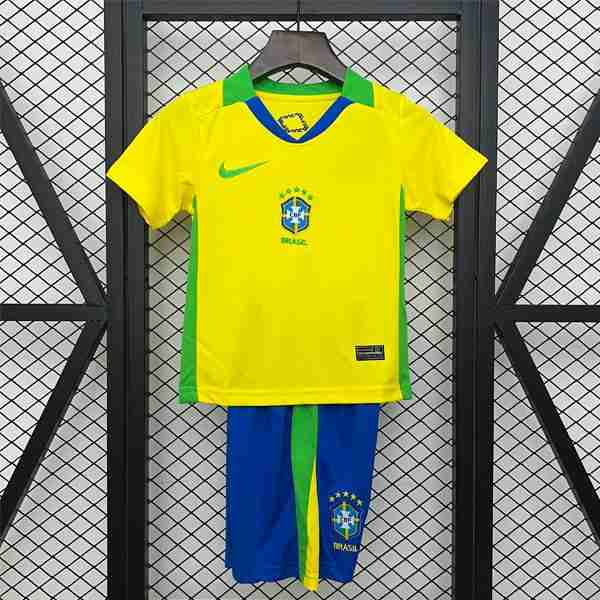 Camiseta Brasil 1ª Niño 2025
