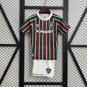 Maglia Calcio Fluminense Set Bambino Prima 2025 2026
