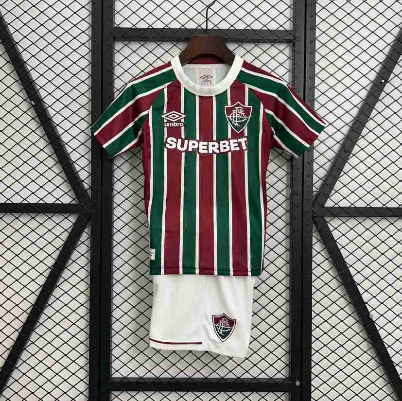 Maglia Calcio Fluminense Set Bambino Prima 2025 2026
