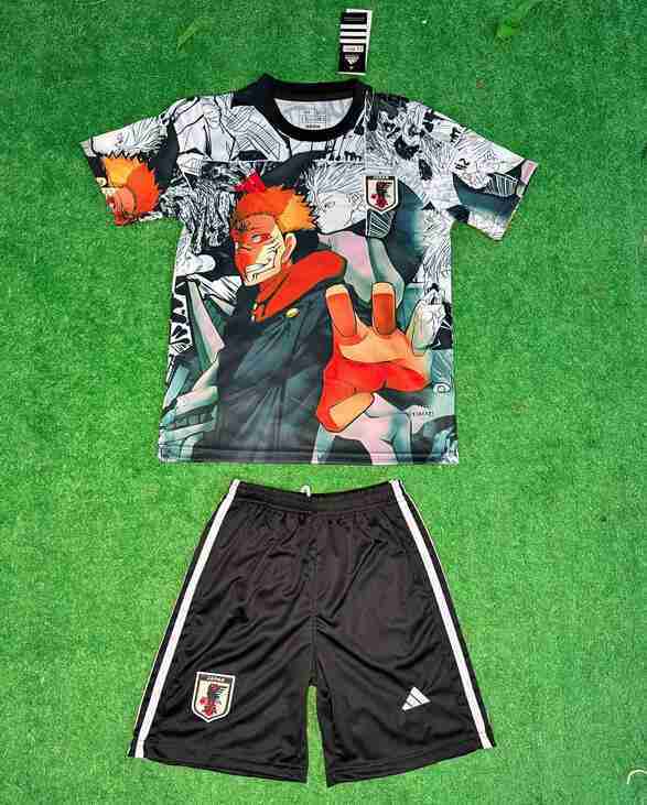 Maglia Calcio Giappone Set Bambino Prima 2025 2026