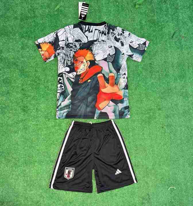 Maglia Calcio Giappone Set Bambino Prima 2025 2026_1