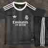 Maglia Calcio Real Madrid Set Bambino Portiere 2025 2026 Nero