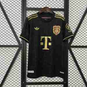 Thailandia Maglietta Calcio Bayern Monaco 125th 2025 2026 Nero