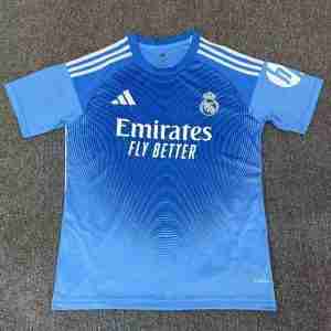 Thailandia Maglietta Calcio Portiere Real Madrid 2025 2026 Blu