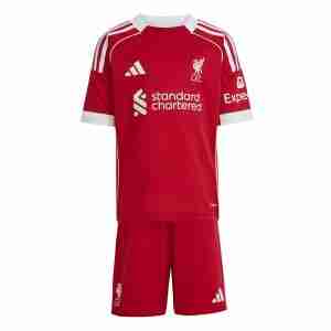 Maglia Calcio Liverpool Set Bambino Prima 2025 2026