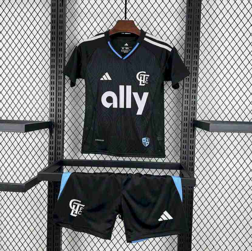 Maglietta Calcio Charlotte FC Away Set Bambino 2025 2026