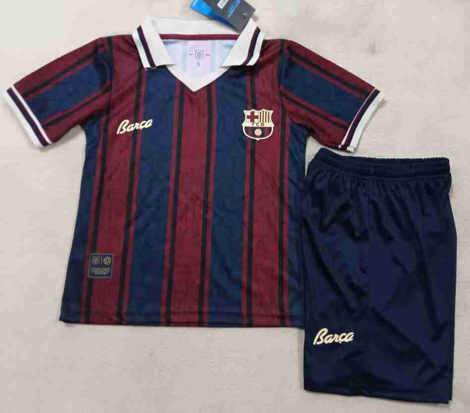 Maglietta Calcio FC Barcellona 125th Set Bambino 2025 2026