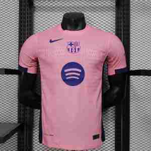 Maglietta Calcio FC Barcellona Speciale 2025 2026 Rosa – Versione Giocatore