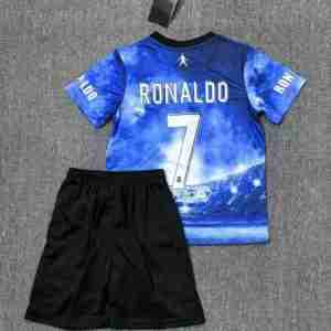 Cristiano Ronaldo NO.7 Maglietta Calcio Real Madrid Set Bambino Speciale 2025 2026