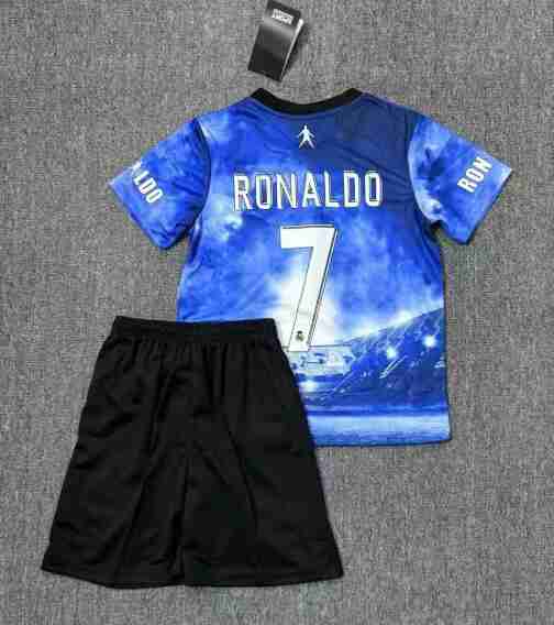 Maglietta Calcio Real Madrid CR7 Set Bambino Speciale 2025 2026_1