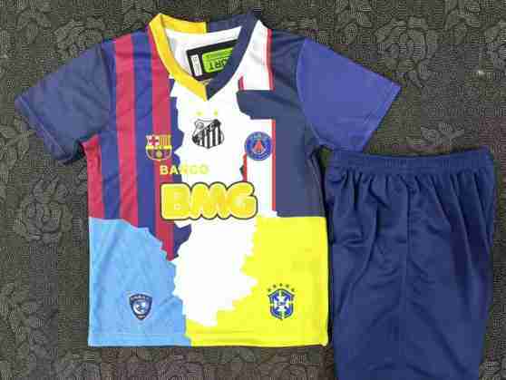 Maglietta Calcio Santos Neymar Set Bambino Speciale 2025 2026