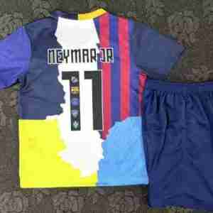 Neymar Jr. NO.11 Maglietta Calcio Santos Set Bambino Speciale 2025 2026