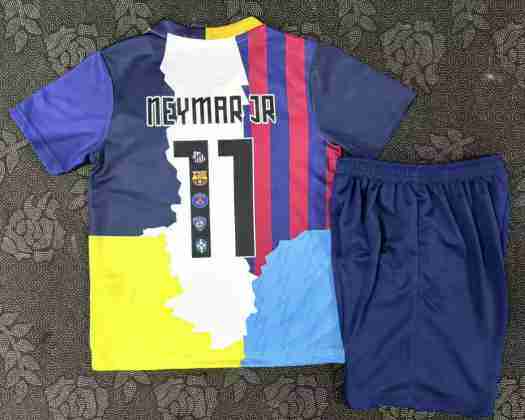 Maglietta Calcio Santos Neymar Set Bambino Speciale 2025 2026_1