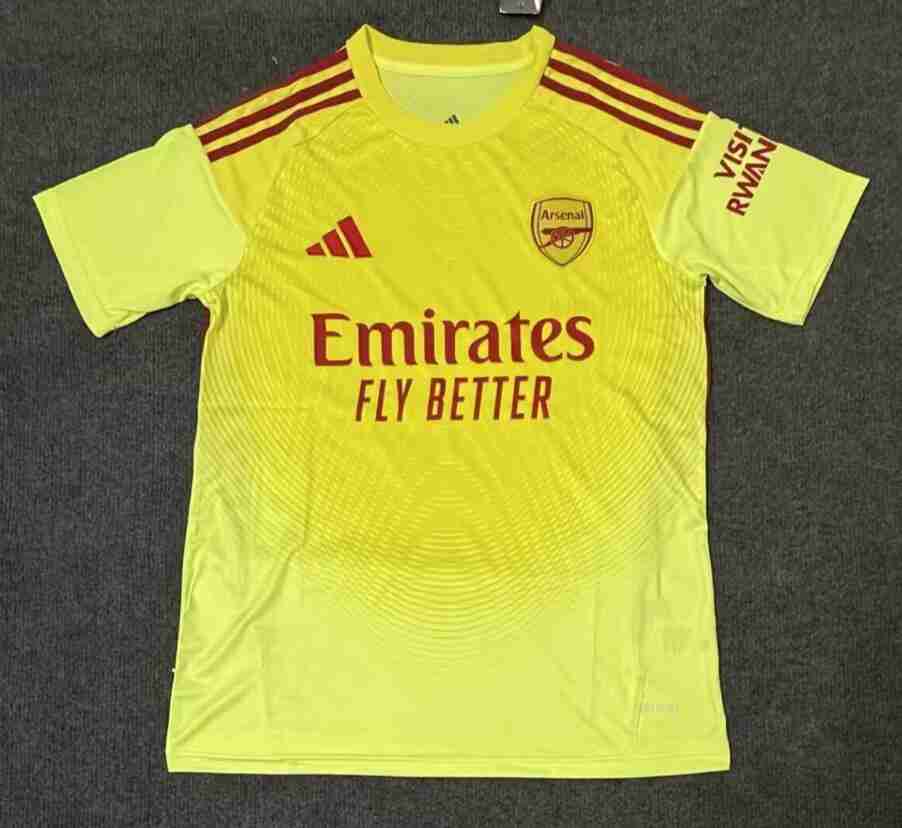 Thailandia Maglietta Calcio Portiere Arsenal 2025 2026