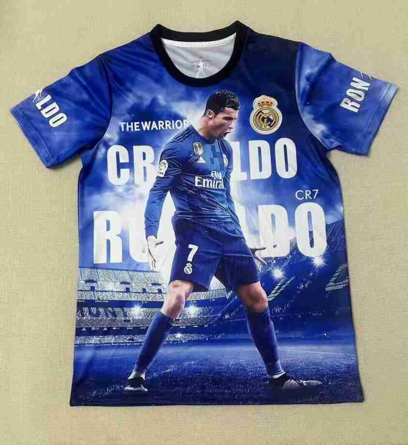 Thailandia Maglietta Calcio Real Madrid CR7 Speciale 2025 2026