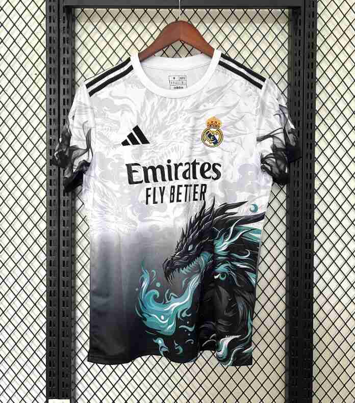Thailandia Maglietta Calcio Real Madrid Speciale 2025 2026 Bianco