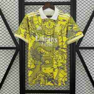Thailandia Maglietta Calcio Real Madrid Speciale 2025 2026 Giallo