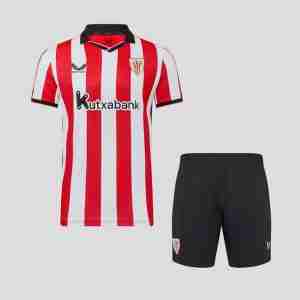 Maglietta Calcio Athletic Bilbao Set Bambino Prima 2025 2026