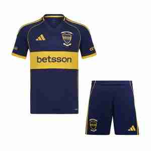 Maglietta Calcio Boca Juniors Prima Set Bambino 2025 2026