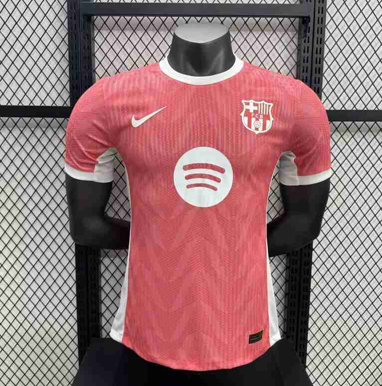 Maglietta Calcio FC Barcellona Speciale 2025 26 Rosa – Versione Giocatore
