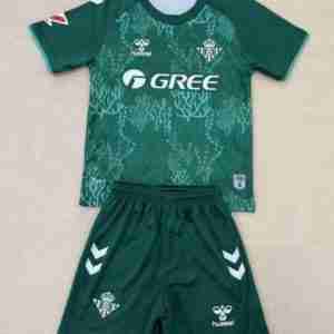 Maglietta Calcio Real Betis Set Bambino Speciale 2025 2026 Verde