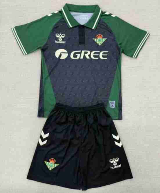 Maglietta Calcio Real Betis Set Bambino Speciale 2025 26 Verde