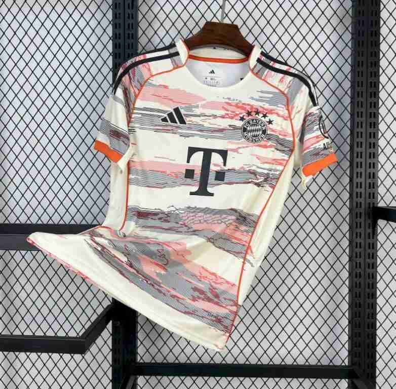Thailandia Maglietta Calcio Away Bayern Monaco 2025 2026