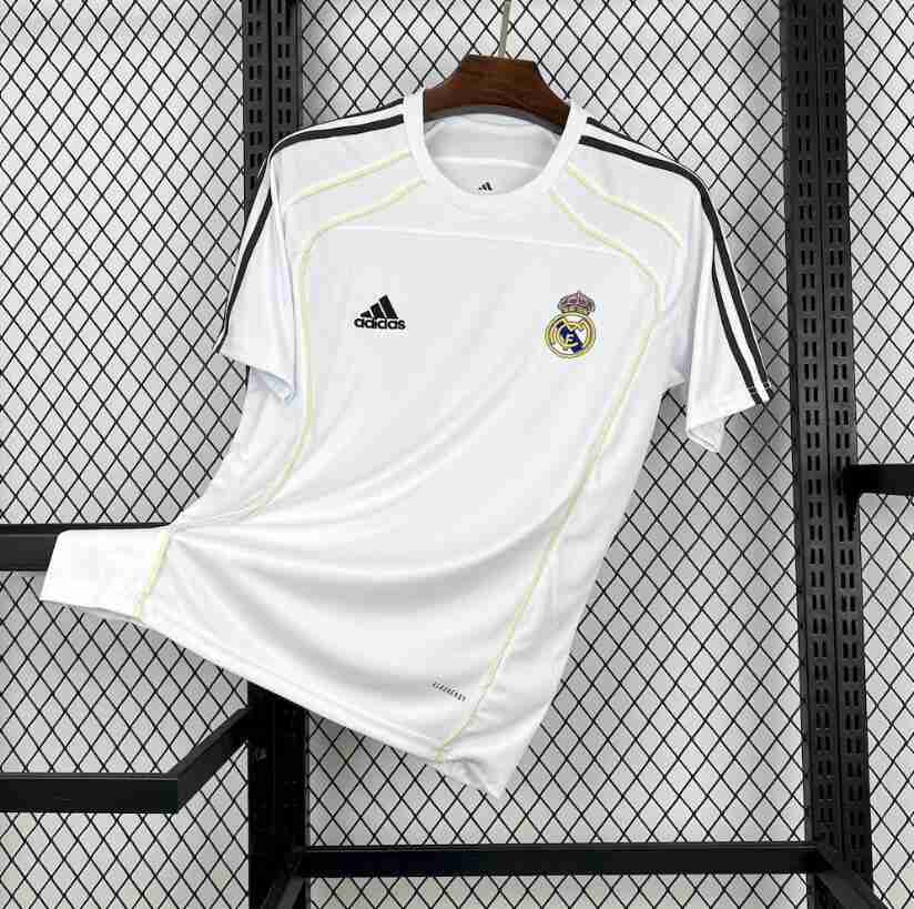 Thailandia Maglietta Calcio Formazione Real Madrid 2025 2026 Bianco