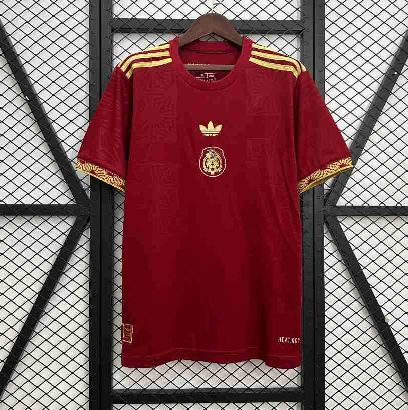 Thailandia Maglietta Calcio Messico Speciale 2025 2026 Rosso