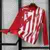 Thailandia Maglietta Calcio Pre-Partita Manica Lunga Atletico Madrid 2025 2026 Rosso