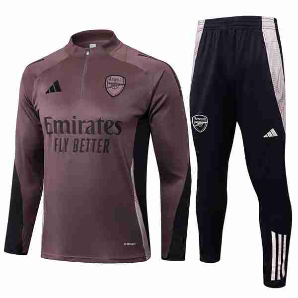 Sudadera De Training Arsenal 2025-2026 Purpura Gris