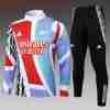 Felpa Allenamento Bambino Arsenal 2025 2026 Bianco Rosso
