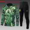 Felpa Allenamento Bambino Brasile 2025 2026 Verde